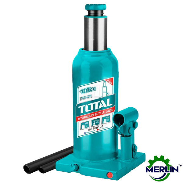 TOTAL 10 Ton Hydraulic Bottle Jack